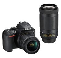 Nikon D3500 Double Zoom kit 18-55mm f/3.5-5.6 70-300mm f/4.5-6.3 Japan Import
