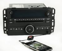 1 Factory Radio AM FM 6 Disc CD Player Aux Input Radio Compatible with 2007-2010 Chevy GMC Truck 15909952