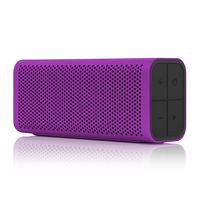BRAVEN 705 Portable Wireless Bluetooth Speaker [12 Hours][Water Resistant] Built-in 1400 mAh Power Bank Charger - Purple