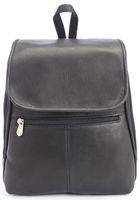 Royce Leather Luxury Tablet Ipad Travel Backpack Handcrafted in Colombian Leather Laptop, Black, One Size