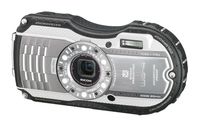 Ricoh WG-4 Silver 16Digital Camera with 4x Optical Image Stabilized Zoom with 3-Inch LCD (Silver)