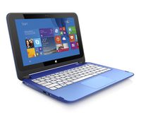 (Discontinued) HP Stream 11.6-Inch Convertible Touchscreen Laptop (Intel Celeron, 2 GB, 32 GB SSD, Blue) Includes Office 365 Personal for One Year