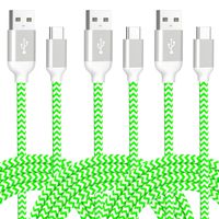 USB Type C Cable, UMECORE Type C Fast Charger Charging USB Cable Cord 3FT Compatible for Samsung Galaxy S10 S10E Note 9 S9+ S8 S8 Plus, LG G6 G7 V20, Google Nexus 5X/6P, Nintendo Switch (3 Pack)