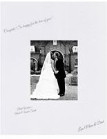 Pack of 5 16x20 White Signature and Autograph Picture Mat for 8x10 picture. Weddings, Baby Showers, Reunions
