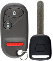 KeylessOption Keyless Entry Car Remote Fob With Uncut High Security T5 Ignition Transponder Key Replacement For NHVWB1U521 NHVWB1U523
