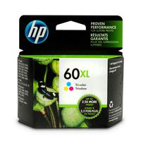 HP 60XL | Ink Cartridge | Tri-color | CC644WN