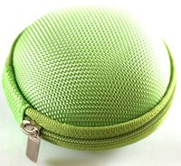 Green Carrying Case for Blackberry HS-700 HS-500 HS-300 HS-600 HS-655 Wireless Bluetooth Headset HS300 HS500 HS700 HS600 HS655 Bag Holder Pouch Hold Box Pocket Size Hard Hold