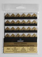 CANSON 100510401 Self Adhesive Photo Corners, Gold