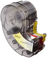 Brady XC-500-595-WT-RD IDXPERT(TM) & LABXPERT(TM) Labels  B- 595 Indoor/Outdoor Vinyl Film Red on White, Printable Area: 19.000" W x 0.500" H  1 roll (30ft.)/Cartridge