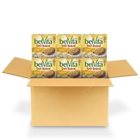 belVita Soft Baked Breakfast Biscuits, Banana Bread Flavor, 6 Boxes of 5 Packs (1 Biscuit Per Pack)