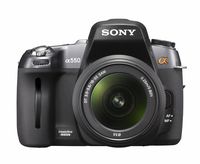 Sony Alpha DSLR-A550L 14.2MP Digital SLR Camera with 18-55mm Lens