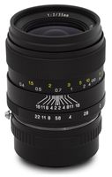 Oshiro 35mm f/2 LD UNC AL Wide Angle Full Frame Prime Lens for Panasonic Lumix DMC GM5, GH4, GM1, GX7, GF6, G6, GH3 G1, GH1, GF1, G10, G2 GH2 and GF2 Mirrorless Digital Cameras (EOS-M43 Adapter)