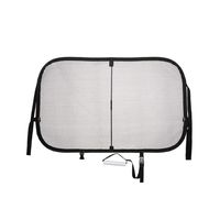 PetSafe Happy Ride Cargo Area Dog Barrier - See-through Durable Mesh Material - Fits Most Cars, Minivans and SUVs - Keep Pets in the Back - Easy to Store in Vehicles