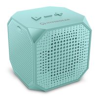 HyperGear Sound Cube Bluetooth Speakers, Rechargeable 5W Portable Wireless Speaker Compatible with All Bluetooth Devices, Build-in Microphone for iPhone Ipad, iPod Samsung Tablet Laptop - Teal