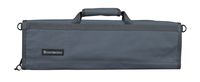 Messermeister 8-Pocket Heavy Duty Nylon Padded Knife Roll, Luggage Grade and Water Resistant, Gray