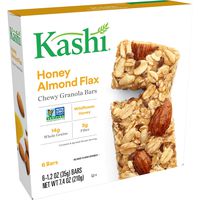 Kashi Chewy Honey Almond Flax Granola Bars - Box of 6