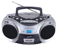 Supersonic SC709CD CD Boombox with MP3 and Cassete Player