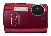 Olympus Stylus Tough 3000 12 MP Digital Camera with 3.6x Wide Angle Zoom and 2.7-inch LCD (Red) (Old Model)