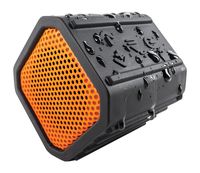 ECOXGEAR Ecopebble Rugged and Waterproof Wireless Bluetooth Speaker - Retail Packaging - Orange