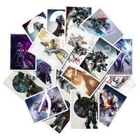 25Pcs Games Destiny 2 Waterproof Stickers for Water Bottle Laptop Car Motorcycle Bicycle Bike Skateboard Luggage Baggage Box Guitar