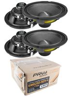(4) PRV Audio 6MB250-NDY-4 6" Neodymium Mid Bass Range Loud Speaker 4-ohm 1000W 2 Pair