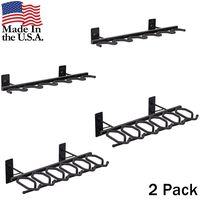 Hold Up Displays - Gun Rack and Rifle Storage Holds 12 Winchester Remington Ruger Firearms and More - Heavy Duty Steel - Made in USA HD53-FW2