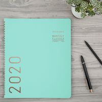 AT-A-GLANCE 2020 Monthly Planner, 9" x 11", Large, Contemporary, Teal (70250X42)