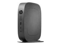 HP 1MV51UT#ABA T530 Thin Client Tower, 4GB RAM, 16GB Flash Storage, AMD Radeon R2, Black
