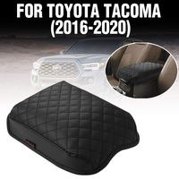 KMMOTORS Automotive Customized Console Armrest Cushion for More Comfortable Driving and Make Your Car Interior More Unique Cushion Only for Toyota Tacoma 2016~2019 (Toyota Tacoma)