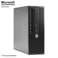HP ProDesk 400 G3 Small Form Factor, Intel Core Quad i5 6500 up to 3.6 GHz, 8GB DDR4, 512GB SSD, WiFi, BT 4.0, DVDRW, VGA, DP, Windows 10 64-Multi-Language Support English/Spanish/French(Renewed)