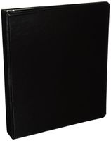 Wilson Jones 3 Ring Binder, 1 Inch Round Ring, 4 Pack, Black (W70368-14NBPP)