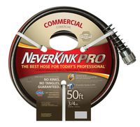 Teknor Apex Neverkink, 9844-50  PRO Water Hose, 3/4-in x 50 feet. , black - 1094724