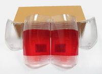 Mazda Clear Red Tail Light Clear Corner Lens Bravo B-series Ute B2000 B2200 B2600