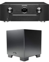 Marantz SR6013 9.2 Channel A/V Reveiver and Martin Logan Dynamo 1000W 12" Powered Subwoofer Bundle