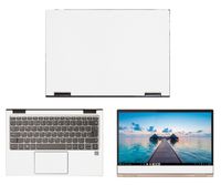 decalrus - Protective Decal for Lenovo Yoga 730 13 (13.3" Screen) Laptop White Carbon Fiber Skin case Cover wrap CFlenovoYoga730_13White