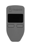 Trezor One - Digital Bitcoin Hardware Wallet and Password Manager - Cold Storage for Cryptocurrency - Ultimate Security and Protection - Supports Multiple Coins including Ethereum and ERC-20 - Grey