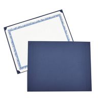 Best Paper Greetings 24-Pack Certificate Holder - Diploma Holder, Single Sided Holder for Letter-Sized Award Certificates and Documents Display, navy, 11.2 x 8.8 Inches