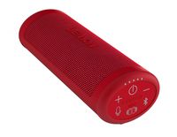 Lemon - California Roll 24/7 Solar Powered Waterproof Portable Wireless Speaker - Red