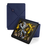 Leather Origami Case for Fire HDX 8.9 (4th Generation), Blue