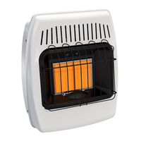 Dyna-Glo IR12NMDG-1 12,000 BTU Natural Gas Infrared Vent Free Wall Heater
