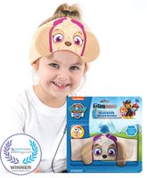 Paw Patrol Kids Headphones by CozyPhones - Volume Limited with Ultra-Thin Speakers & Super Comfortable Soft Fleece Headband - Perfect Toddlers & Children's Earphones for School, Home & Travel - Skye