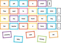 Teacher Created Resources Silly Sentences Pocket Chart Cards (TCR20849)