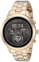 Michael Kors Women's Access Runway Stainless Steel Plated Touchscreen Watch with Strap, Goldtone, 18 (Model: MKT5045)