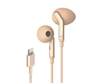 Libratone Lightning in-Ear Active Noise Cancelling Earbuds, MFi Certified Headphones Compatible with All iPhone and ipad Model (Including iPhone 11), Premium Stereo Sound, IPX5 Waterproof(Nude)