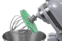 Whisk Wiper PRO for Stand Mixers - Mix Without The Mess - The Ultimate Stand Mixer Accessory - Compatible With KitchenAid Tilt-Head Stand Mixers - 4.5qt, 5qt (Color: Aquamarine)