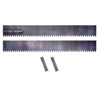 Edge Right - Hammer-in Landscape Edging - 48 inch Strips - 14-Gauge Cor-Ten Steel - 6 inch Depth (2 Pack)