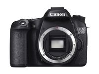 Canon EOS 70D (8469B002) Digital SLR Cameras Black 20.2 MP Digital SLR Camera - Body