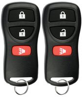 KeylessOption Keyless Entry Remote Control Car Key Fob Replacement for KBRASTU15, CWTWB1U733 (Pack of 2)
