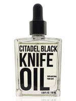 100% Natural Food Grade Knife and Blade Maintenance Oil, 1.69oz by Citadel Black