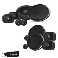 JBL - Stadium GTO600C 6.5-Inch Component Speakers, and a Pair of Stadium GTO960C 6x9-Inch Component Speakers